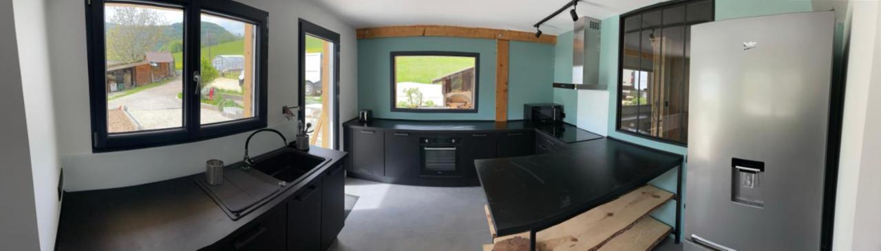 Thoiry  Chalet La Fougere 15 Personnes 180M2 Bauges Savoie Thoiry מראה חיצוני תמונה