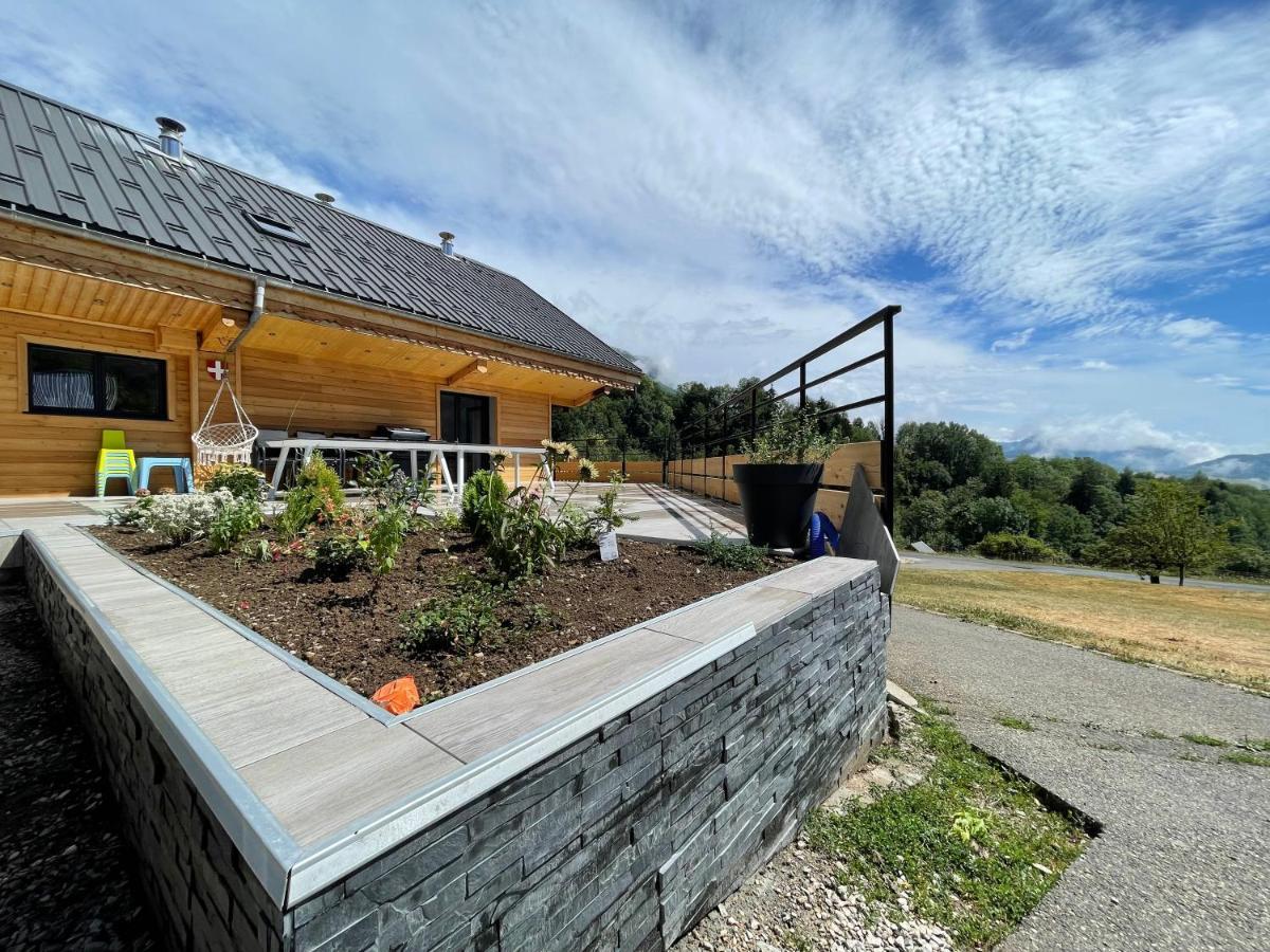 Thoiry  Chalet La Fougere 15 Personnes 180M2 Bauges Savoie Thoiry מראה חיצוני תמונה